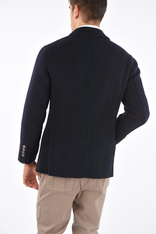 Caban Doppiopetto in Lana e Cashmere