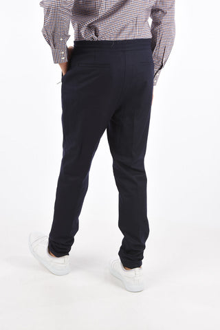 Pantaloni in Lana LEISURE FIT ad 1 Pince