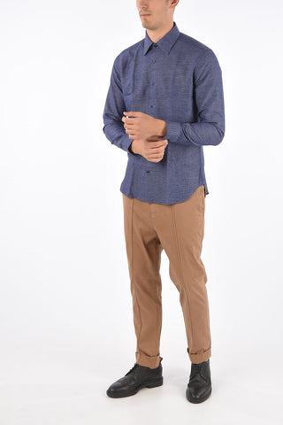 CC COLLECTION Spread Collar Shirt