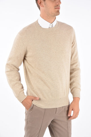 Maglia Girocollo Oversize in Cashmere