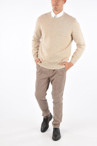 Maglia Girocollo Oversize in Cashmere