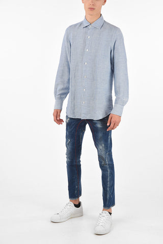 Camicia Pintuck TOKYO con Collo Italiano