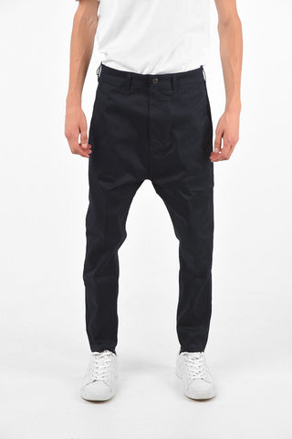 Dropped Crotch Cropped Pants