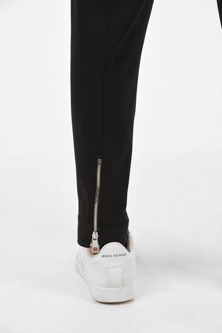 Ankle Zipped Regular Waist Slim Fit Joggers
