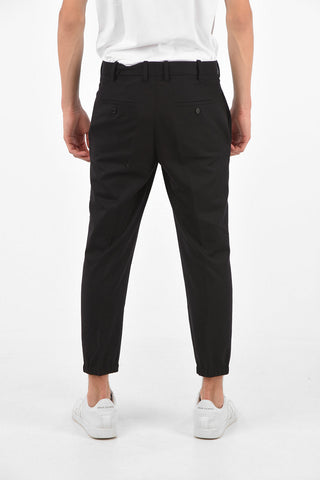 Hidden Closure Slim Fit Pants