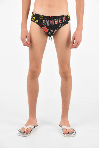 Costume Slip con Stampa Logo
