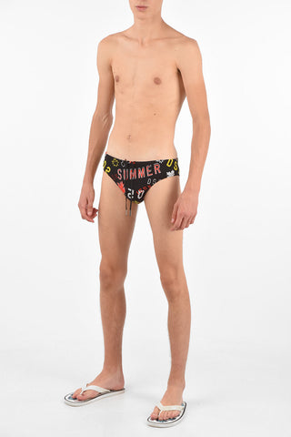 Costume Slip con Stampa Logo