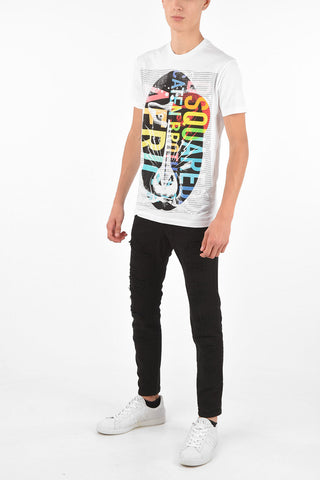Printed Crew-Neck T-Shirt