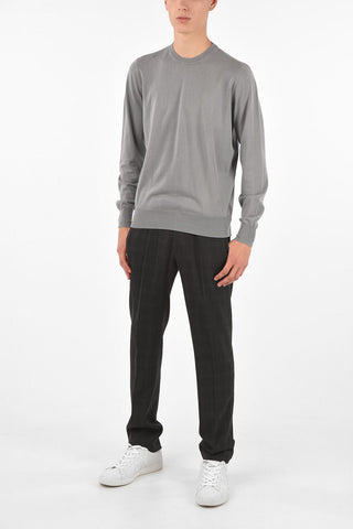 Cotton Crew-Neck Sweater