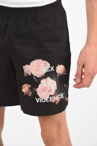 Elastic Waist Band SEX AND VIOLENCE Short