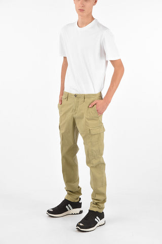 Stretch Cotton Cargo Pant