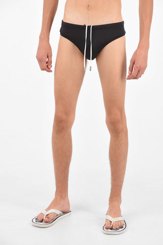 Swim Brief with printed logo