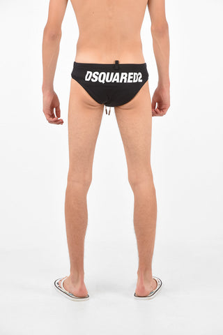 Swim Brief with printed logo