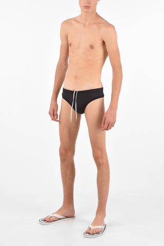 Swim Brief with printed logo