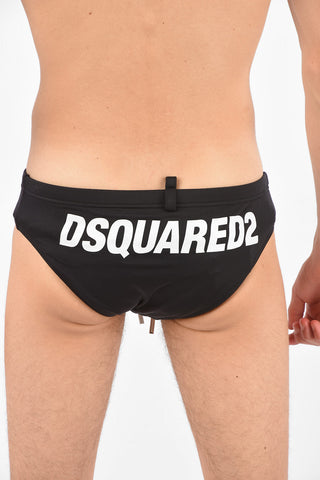 Swim Brief with printed logo