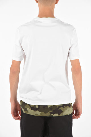 TRAVEL T-Shirt Loose Fit LOGO con Applicazione a Contrasto