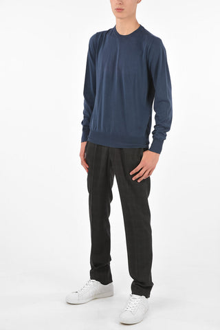 Cotton Crew-Neck Sweater