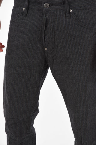 Pinstriped Cool Guy Fit Jeans 16.5 Cm
