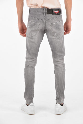 Distressed SEXY TWIST Slim Fit Jeans 15 Cm