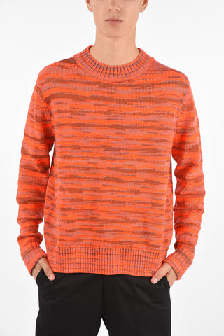 Maglia Aran con Collo Roll