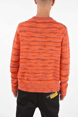 Maglia Aran con Collo Roll