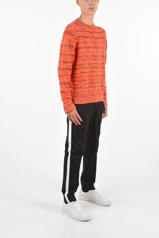 Maglia Aran con Collo Roll