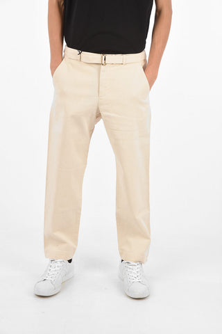 Canvas Pants BRAGOTTO with Belt