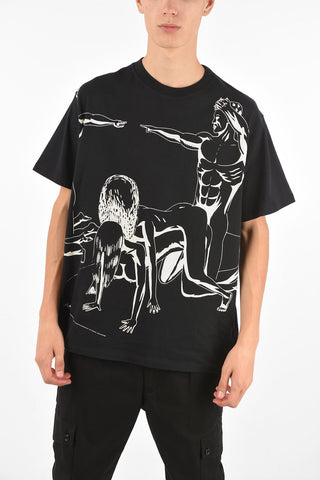 T-Shirt Oversized con Stampa
