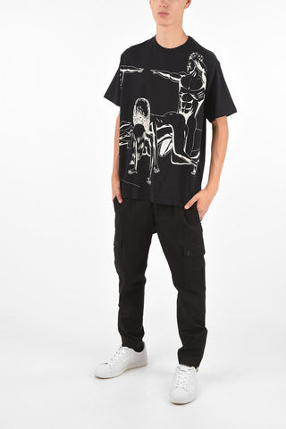 T-Shirt Oversized con Stampa