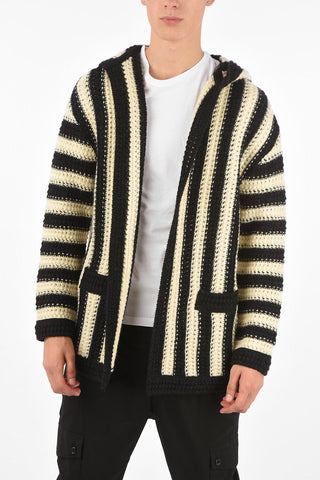 Hooded Open Front Cardigan