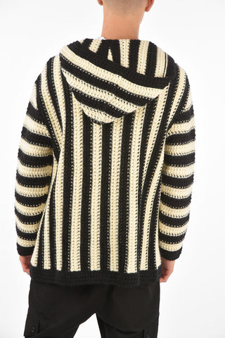 Hooded Open Front Cardigan