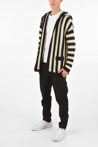 Hooded Open Front Cardigan