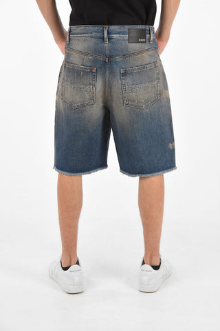 Distressed Denim DEN Shorts