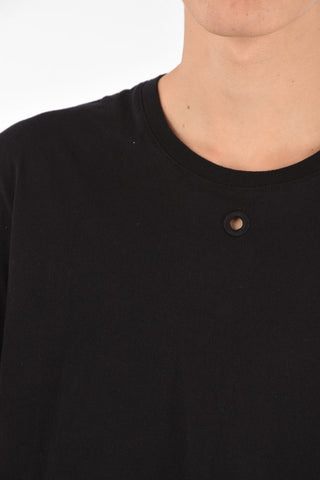 Crewneck EMBROIDERED HOLE T-shirt