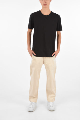 Crewneck EMBROIDERED HOLE T-shirt