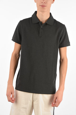 Cashmere and Cotton 3 Button Polo Shirt