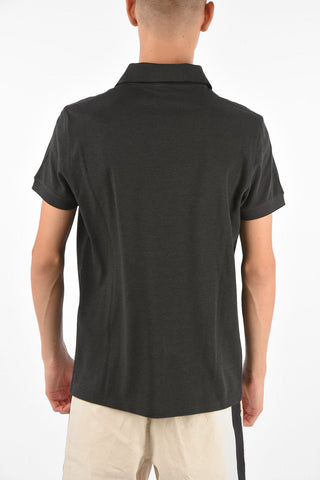 Cashmere and Cotton 3 Button Polo Shirt