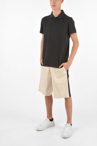 Cashmere and Cotton 3 Button Polo Shirt