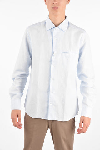 ID Embroidered Logo Classic Collar Shirt