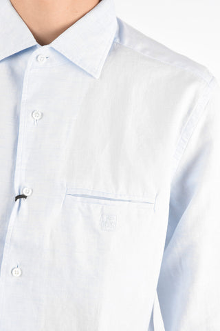 ID Embroidered Logo Classic Collar Shirt