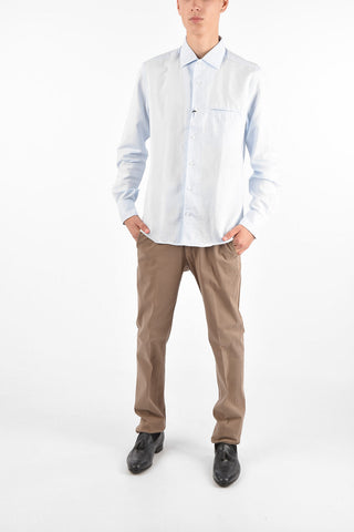 ID Embroidered Logo Classic Collar Shirt