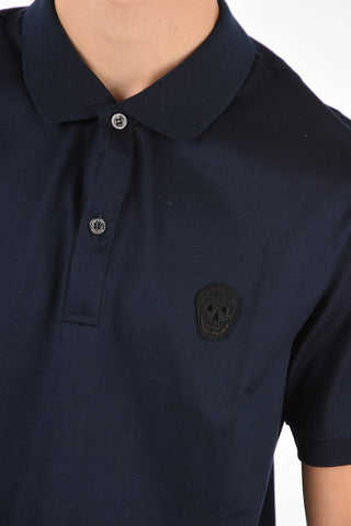 2 Button SKULL Polo Shirt