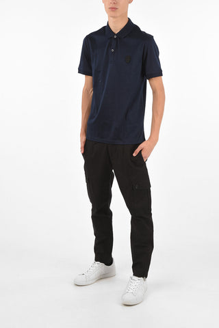 2 Button SKULL Polo Shirt