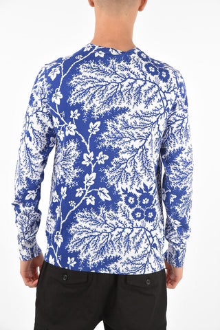 Maglia in Cotone Fantasia Floreale