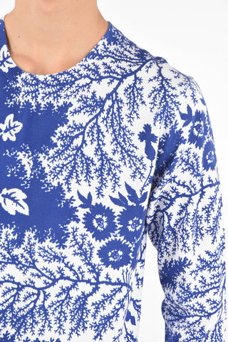 Maglia in Cotone Fantasia Floreale