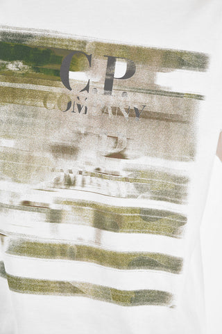 T-shirt Girocollo con Stampa
