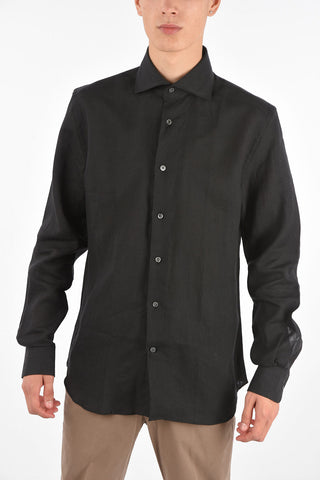 Linen Classic Collar Shirt