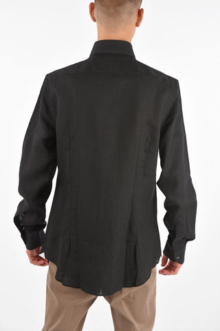 Linen Classic Collar Shirt