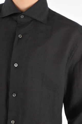 Linen Classic Collar Shirt
