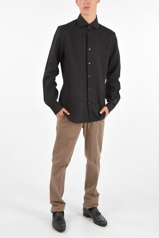 Linen Classic Collar Shirt